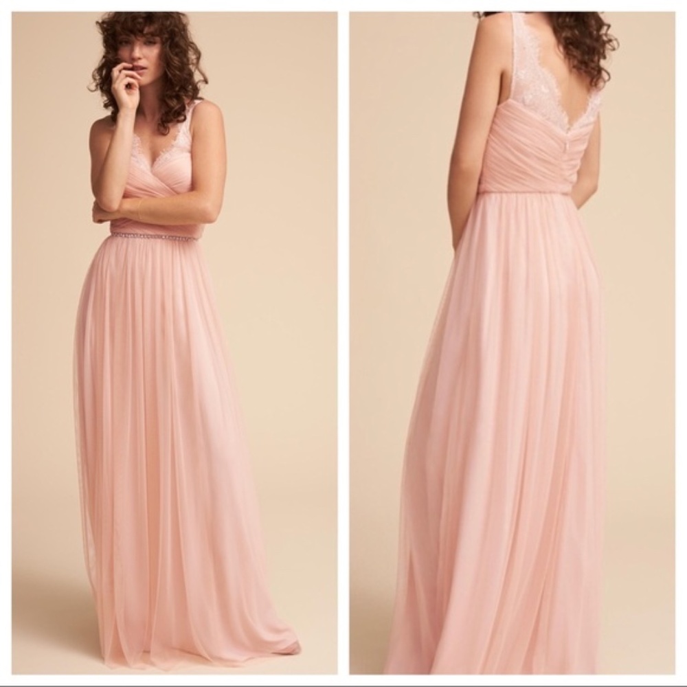 Anthropologie BHLDN Hitherto Fleur Lace Dress 0651